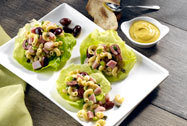 Ham 'n Salad Lettuce Wrap